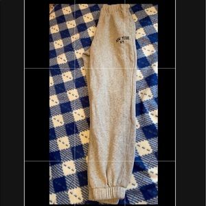 gray brandy Melville New York sweatpants